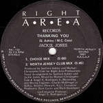 JACKIE JONES - Thanking You - Disque Maxi 45T