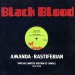 BLACK BLOOD - Amanda / Rastiferian - Disque Maxi 45T