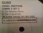 DANIEL IBBOTSON - Comin' 2 Get You - 12 inch 45 rpm