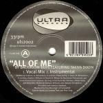 BACKROOM BOYS & TAKIYA DIXON - All Of Me - Disque Maxi 45T