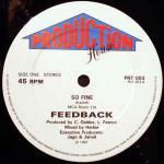 FEEDBACK - So Fine - 12 inch 45 rpm
