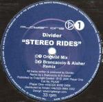 DIVIDER - Stereo Rides - 12 inch 45 rpm