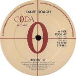 DAVID ROACH - Move It / Running With The River - Disque Maxi 45T