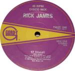 RICK JAMES - 17 - Disque Maxi 45T