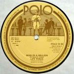 LIFE FORCE - Man In A Million - 12 inch 45 rpm