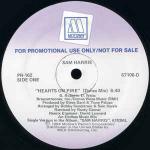 SAM HARRIS - Hearts On Fire - 12 inch 45 rpm
