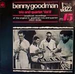 BENNY GOODMAN TRIO & THE BENNY GOODMAN QUARTET - Vol. II - Disque 33T