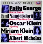 FATTY GEORGE, EMIL MANGELSDORFF, OSCAR KLEIN, MIRIAM KLEIN & ALBERT NICHOLAS - Europa Jazz Parade - LP