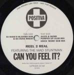 REEL 2 REAL & THE MAD STUNTMAN - Can You Feel It - 12 inch 45 rpm