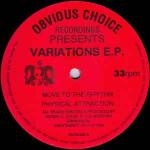 VARIATIONS - Variations E.P. - Disque Maxi 45T