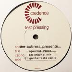 LEE-CABRERA - Special 2003 - Disque Maxi 45T