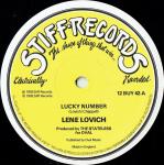 LENE LOVICH - Lucky Number - Disque Maxi 45T