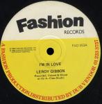 LEROY GIBBONS, CLEVIE BROWNE & THE A-CLASS CREW - I'm In Love - 12 inch 45 rpm