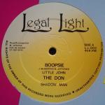 LITTLE JOHN & SHADOW MAN - Boopsie / The Don - 12 inch 45 rpm