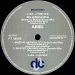 ARIEL - Rollercoaster / Mustn't Grumble - Disque Maxi 45T
