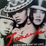 JOMANDA - Don't You Want My Love - 12 inch 45 rpm