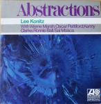LEE KONITZ - Abstractions - Disque 33T