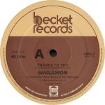 SINNAMON - Thanks To You - 12 inch 45 rpm