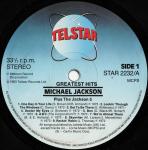 MICHAEL JACKSON & THE JACKSON 5 - 18 Greatest Hits - Disque 33T