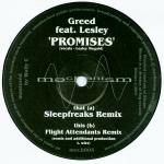 GREED & LESLEY - Promises - 12 inch 45 rpm