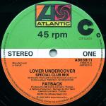 THE FATBACK BAND - Lover Undercover - Disque Maxi 45T