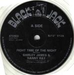 SHIRLEY JAMES & DANNY RAY - Right Time Of The Night - 12 inch 45 rpm