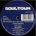 MAXEEN - Never Been (In Love) Like This Before - Disque Maxi 45T
