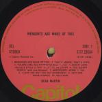 DEAN MARTIN - Memories Are Made Of This - LP