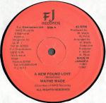 WAYNE WADE - A New Found Love - 12 inch 45 rpm