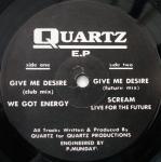 QUARTZ - Quartz E.P - Disque Maxi 45T