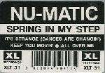 NU-MATIC - Spring In My Step - Maxi 45T