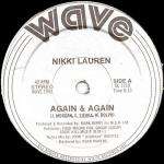 NIKKI LAUREN - Again & Again - Disque Maxi 45T