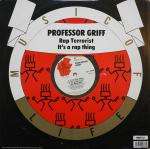 PROFESSOR GRIFF - It's A Rap Thing - 12 inch 45 rpm