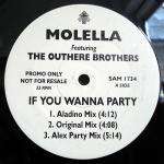 MOLELLA - If You Wanna Party - Disque Maxi 45T