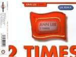 ANN LEE - 2 Times (UK Remix) - Disque CD single