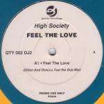 HIGH SOCIETY - Feel The Love - Disque Maxi 45T