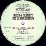CUT & RUN - Building Shaker / Let's Go (Remixes) - Maxi 45T
