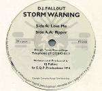 DJ Fallout - Storm Warning - Rough Tone Recordings - Jungle