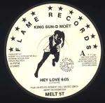 King Sun & D-Moet - Hey Love - Flame Records - Hip Hop