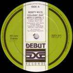 Monty MC - Holiday Rap With A Capital C - Debut Edge Records - Synth Pop