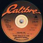 Tony Rallo & The Midnite Band - Holdin' On / Burnin' Alive - Calibre - Disco