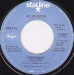 Helen Reddy - Angie Baby / Emotion - Capitol Records - Rock