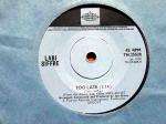 Labi Siffre - Too Late - (Generic Sleeve) - Pye International - Soul & Funk