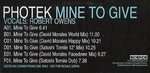 Photek - Mine To Give - Science - Deep House