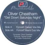 Oliver Cheatham - Get Down Saturday Night - Phunked Up Recordings - House
