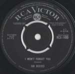 Jim Reeves - I Won't Forget You - RCA Victor - Folk