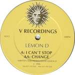 Lemon D - I Can't Stop / Change - V Recordings - Jungle