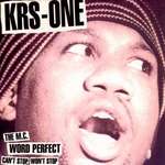KRS-One - Can't Stop, Won't Stop / The MC / Word Perfect - Jive - Hip Hop
