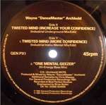 Wayne Archbold - Twisted Mind - General Production Recordings (GPR) - Acid House