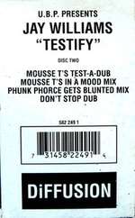 Urban Blues Project & Jay Williams - Testify - DiFFUSION - House